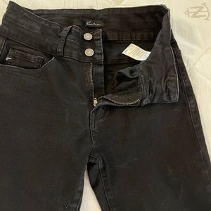 KanCan Black High Waisted Jeans Waist Size 27
